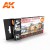 AK 3rd Generation Acrylic MODERN RUSSIAN COLOR SET 6X17 ml VOL 2 AK11663
